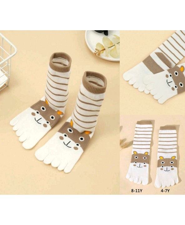 Детски чорапи с пръсти хипопотам